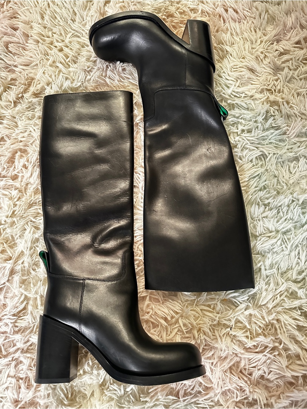 NEW Bottega Veneta Cavallo Over the Knee Boots Size 37.5 - Picture 5 of 16